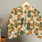 Handmade Block Print Cotton for Women ? Ethnic Floral Printed Top with Long Sleeves